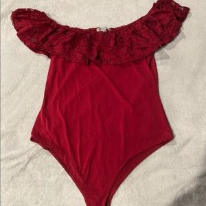 Women’s Maroon Bodysuit